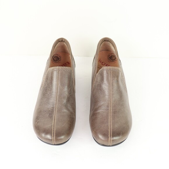 Taos Shuffle Slip On leather clogs shoessize 8 - Picture 1 of 8